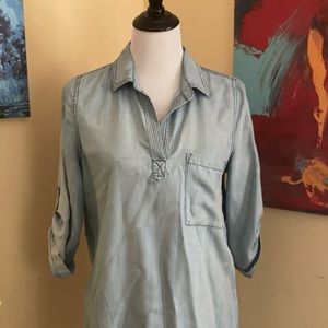 Soft Denim Tunic | EUC | Size M